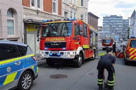 Wuppertal Barmen Feuer Im Keller Eines Mehrfamilienhauses