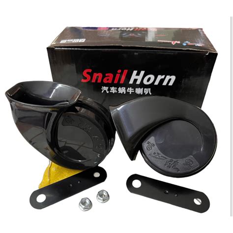 Car Horn Hon Kereta Siput Kuat Bm Snail Horn V Pcs Db Persona