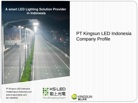 Pdf Pt Kingsun Led Indonesia Company Profile Dokumen Tips