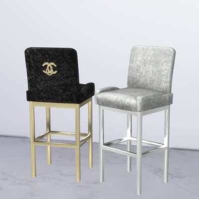 Chanel Luxe Bar Stool Bar Stool To Compliment Our Tumbex