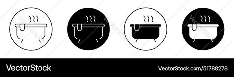 Hot Tub Icon Royalty Free Vector Image VectorStock