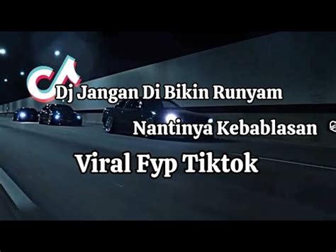 Dj Viral Jangan Di Bikin Runyam Nantinya Kebablasan Goyang Dayung