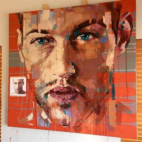 Jimmy Law Uniqe Expressive Portraits Beautiful Abstract Art