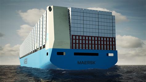 First Look At Maersks New Green Methanol Powered Containerships