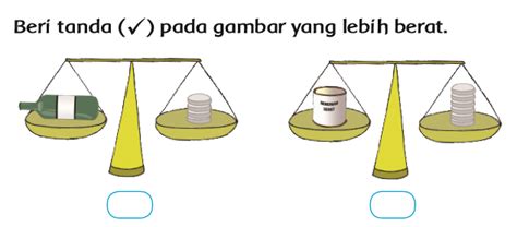 Membandingkan Berat Benda Kelas Sd Ruang Ilmu