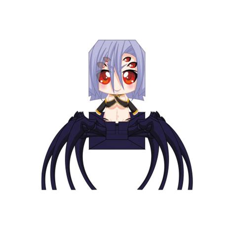 Rachnera Arachnera Paper Doll Template Free Printable Papercraft