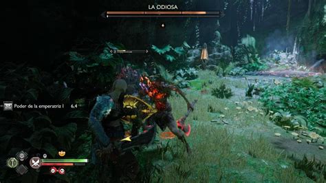 Derrota a La Odiosa del Bosque Oriental de Barri God of War Ragnarök