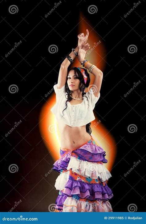 Gypsy Girl Royalty-Free Stock Photography | CartoonDealer.com #18175763