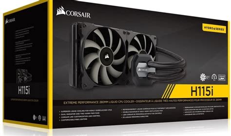 Liquid Cooling Corsair Hydro Series H115i Performance Liquid Cpu