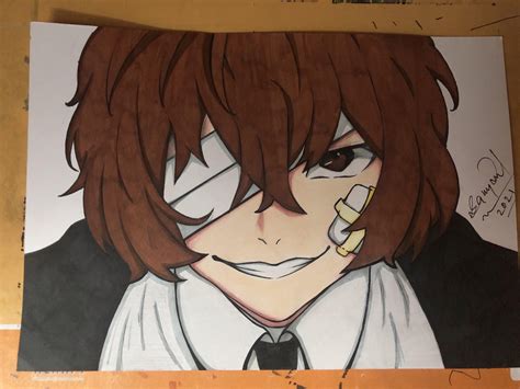 My Dazai fanart :)) Hope you like it -.- : r/BungouStrayDogs