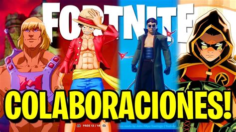 Proximo Anime Colaboraciones Y Skins Que Llegaran A Fortnite One