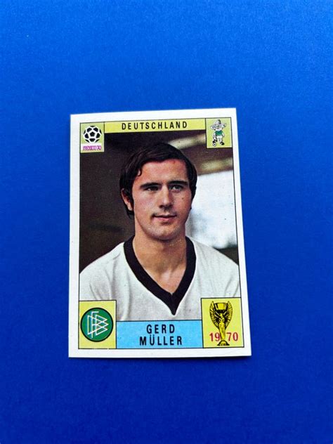 Panini World Cup Mexico Gerd M Ller Green Back Original