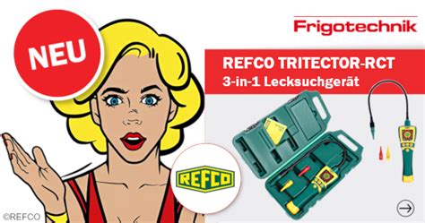 Refco Tritector In Lecksuchger T Frigo Nieuws Frigotechnik