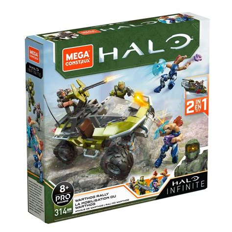 MEGA CONSTRUX GNB25 Halo Ataque De Warthog 314 Piezas Tecnigames