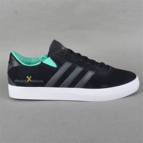 Adidas Skateboarding Gonz Pro Krooked Skate Shoes - Core Black/Dark ...