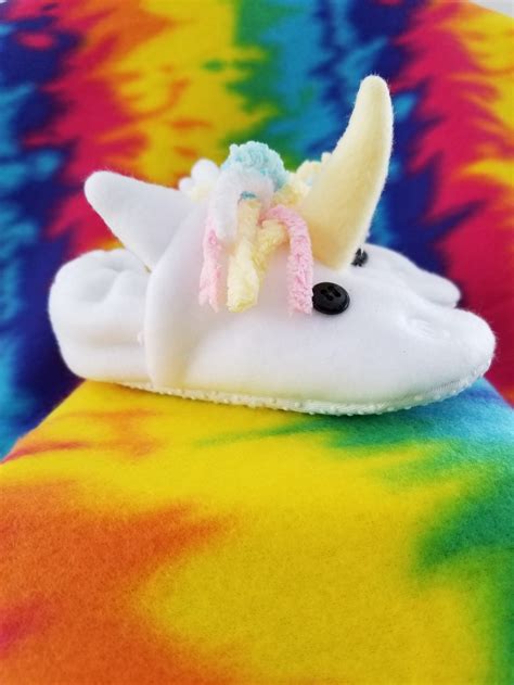 Unicorn Slippers | Etsy