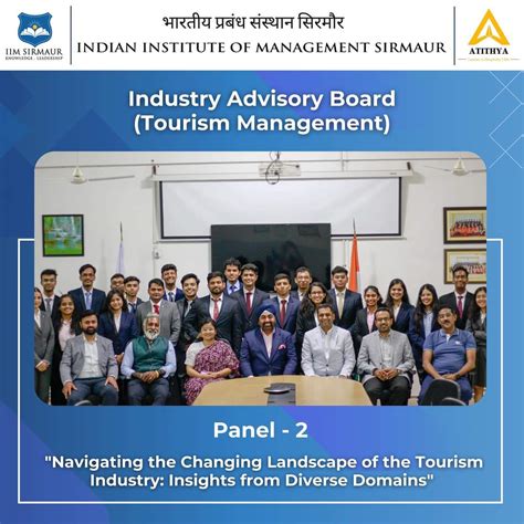 Industrial Advisory Board Tourism Meeting Iim Sirmaur Himachal