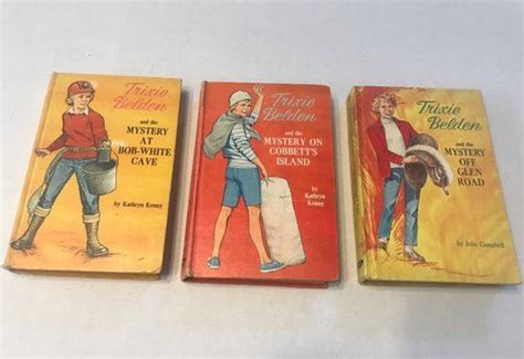 Vintage Trixie Belden Hardcover Mystery Books From The Etsy Mystery