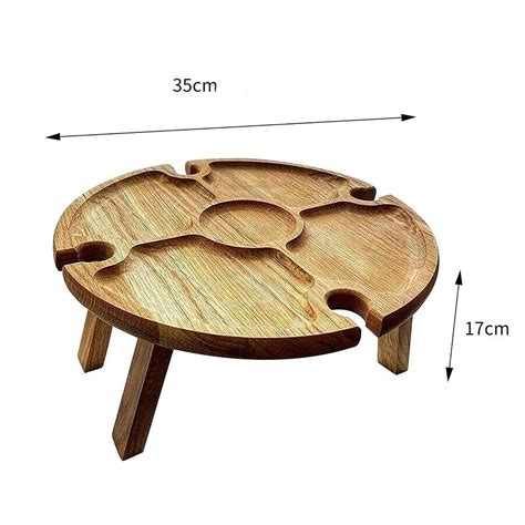 Table De Pique Nique Pliante En Bois Art De La Table Omedeco