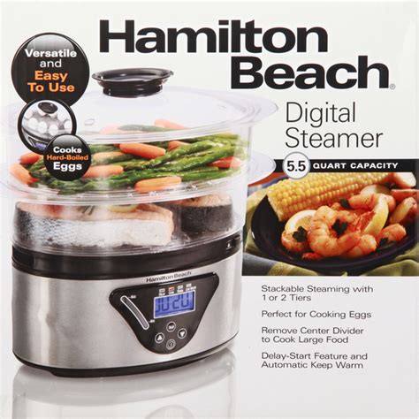 Hamilton Beach Digital Steamer 5 5 Quart Capacity 1 Each Instacart