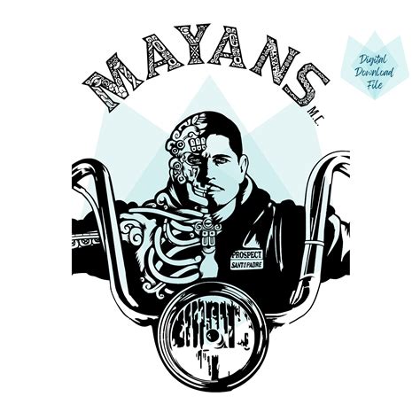 Buy Mayans Mc Poster Svg And Png Files Online In India Etsy