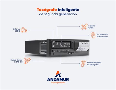 Tacógrafos inteligentes en camiones Avances y obligaciones Andamur