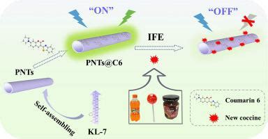 基于肽纳米管激活香豆素6的荧光复合材料用于食品样品中新coccine的灵敏检测 Spectrochimica Acta Part A