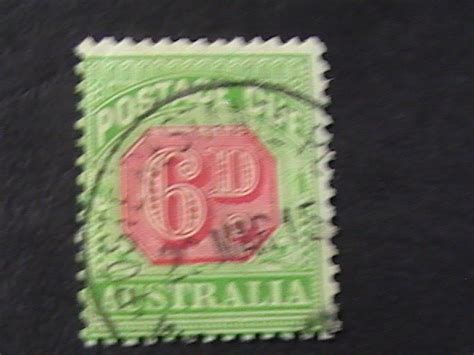 Australia J Used Postage Due Australia Oceania