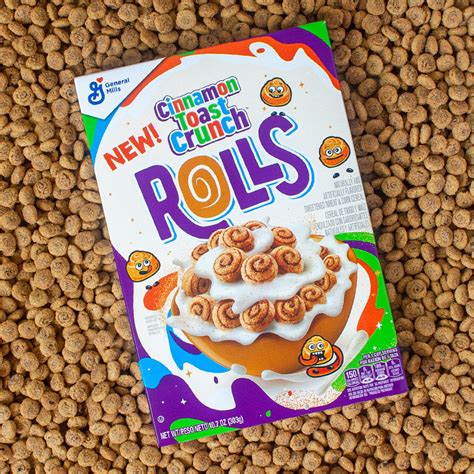 Cinnamon Toast Crunch Rolls Cereal 303g106 Oz Box Imported From C