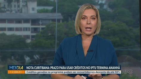 Prazo para usar créditos do Nota Curitibana no IPTU de 2024 termina