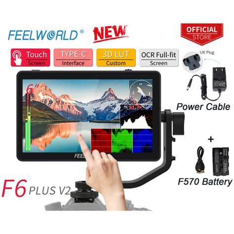 Feelworld F Plus V Inch D Lut Touch Screen Dslr Camera Field