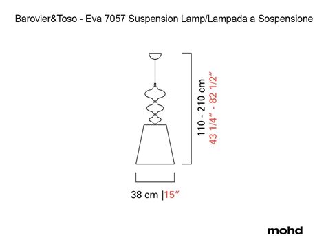 Barovier Toso Eva 7057 Suspension Lamp Mohd Shop USA