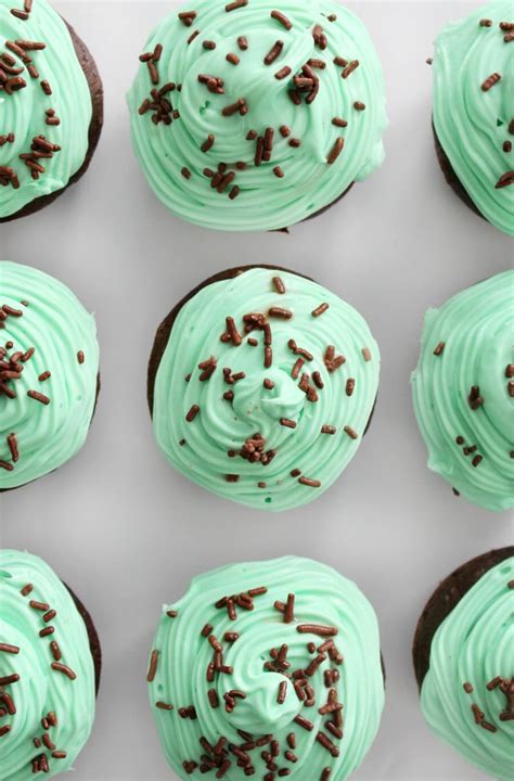 Gluten Free Mint Chocolate Cupcakes Vegan Allergy Free