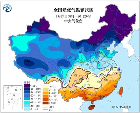 Cold weather clothing map for China residents released, China News ...