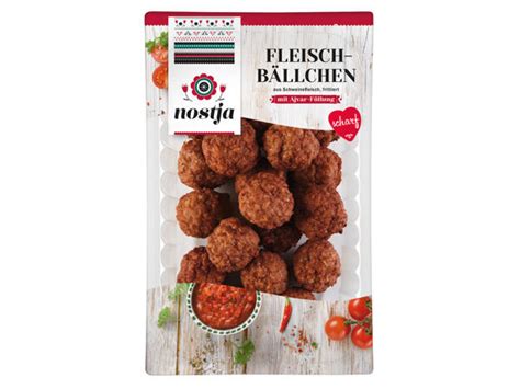 Fleischb Llchen Gef Llt Mit Ajvar Lidl Sterreich Archiv