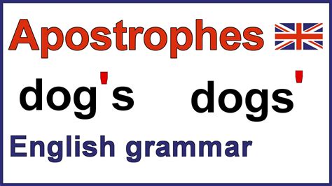 Proper Use Of Apostrophes In English Grammar