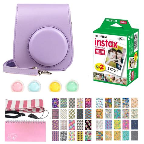 Case For Fuji Instax Mini 11 Camera Purple Plus Accessories - Walmart.com - Walmart.com