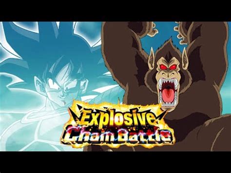 EXPLOSIVE CHAIN BATTLE VS GOHAN KID GIANT APE GUIDE AND HOW TO