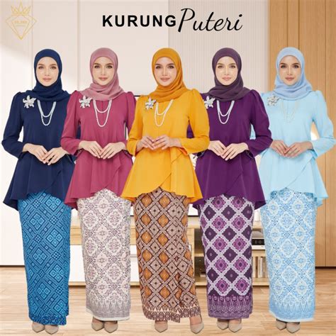 Baju Kurung Moden Ironless Kurung Batik Kurung Moden Tanpa Gosok