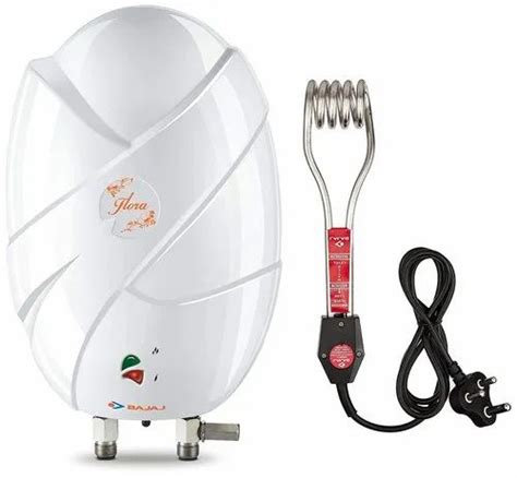 Capacity Litre 3 L Bajaj Flora Instant Vertical Water Heater White