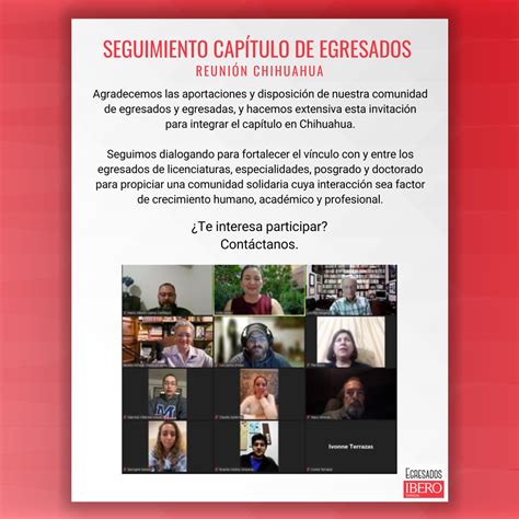 Capítulo Chihuahua Egresados