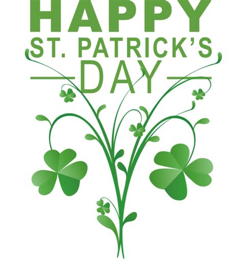 St Patrick S Day Four Leaf Clover Shamrock Design For Irish For St Patricks Day 6667x5725