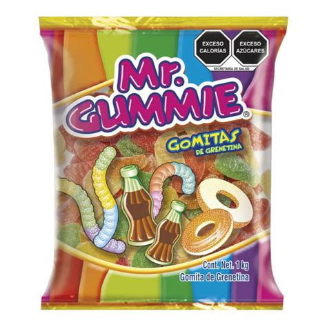 Cuétara gomitas Mr Gummy FRUTAS SALVAJES 12 1kg Dulcerías H S