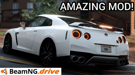 Nissan GT R R35 BeamNG Mod YouTube