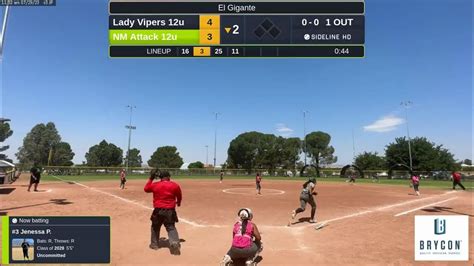 Nm Attack 12u Vs Lady Vipers 12u 20230729 Youtube