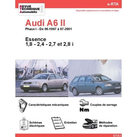 Revue Technique Audi A Ii Essence Rta Site Officiel Etai