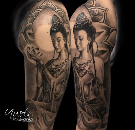 Tatuaje Del Bodhisattva De La Compasi N Avalokite Vara Bodhisattva