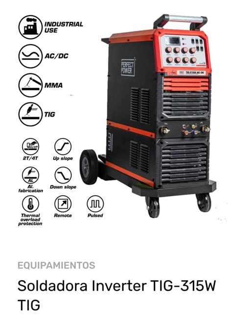 M Quina Soldadura Inverter Tig W Ac Dc Importadora Mars