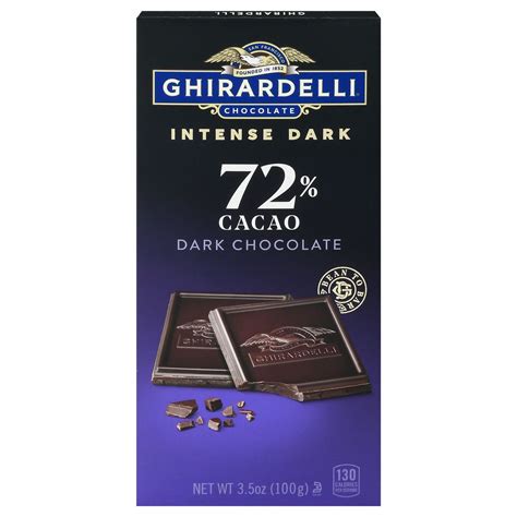 Ghirardelli Dark Chocolate, Intense Dark, 72% Cacao-Main