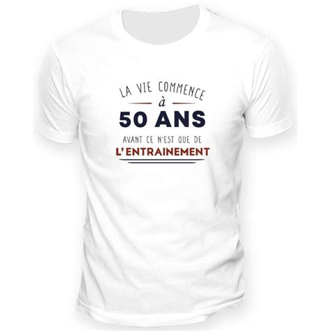 Tee Shirt Humour Anniversaire Homme Je Ne Suis Pas Vieux Je Suis